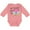 Mauve, variant on Inktastic My Auntie Loves Me- cute dragonfly Boys or Girls Long Sleeve Baby Bodysuit