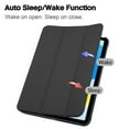 thumbnail image 4 of AICase For iPad 10th Generation Case 10.9 Inch 2022 with Pencil Holder, Soft TPU Back Smart Trifold Stand Case [Support Touch ID and Auto Wake/Sleep], Cover for 2022 iPad 10th Gen 10.9 inch, 4 of 15