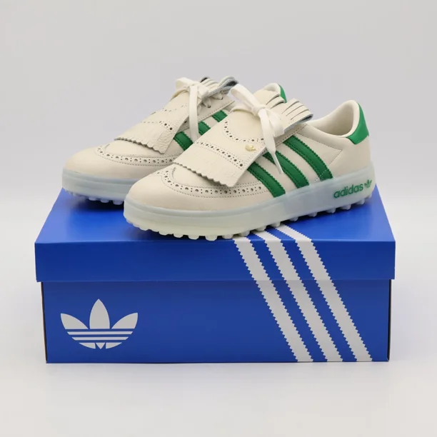 IH8436 adidas Originals Coursecup Spikeless Golf Chalk White Green (Men's)