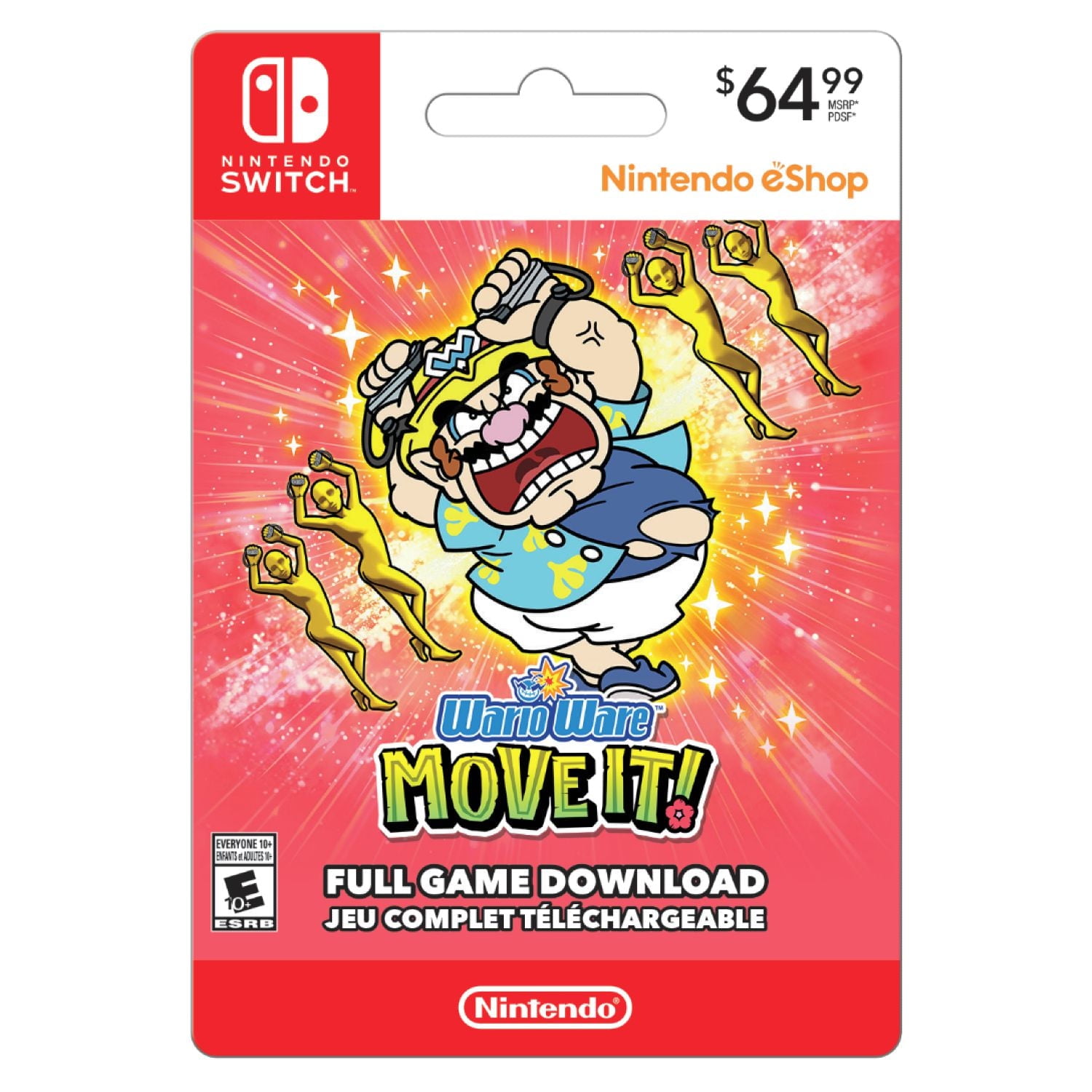 ワ*ー様 Nintendo Switch Nintendo Switch WarioWare Move It $64.99 (Digital Code) - Walmart.ca