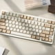 thumbnail image 3 of Womier RD75 Pro Beige 3 modos junta RGB Teclado mecánico de liberación rápida QMK a través de teclado de aluminio teclado para juegos de intercambio en caliente, 3 of 5