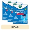 (3 pack) Vicks Vapo Patch Kids, Soothing Non-Medicated Vapor Patch for Children with Menthol Scent, 5 Count