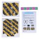 thumbnail image 1 of Pegatinas drone decoración protectora patrón de color anti - raspado de PVC pegatinas RC mini 3pro camuflaje patrón amarillo y negro, 1 of 10