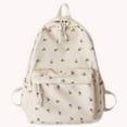 thumbnail image 4 of Mochila para Mujer Mochila Floral Informal Bolso para Adolescente (pequeña Flor), 4 of 9