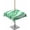 Green, variant on nqOlkjepod Spring Green Waves Outdoor Tablecloth with Umbrella Hole & Zipper, Ombre Sea Ripples Shabby Beach Square Table Cover 54x54 Inch, Dining Waterproof Table Cloth Protector for Patio/Party