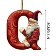 thumbnail image 4 of 26 Letters Christmas Tree Decoration Pendant Christmas Tree Ornaments Personalized DIY Christmas Ornaments Christmas Decoration Xmas Tree Hanging Decor, 4 of 6