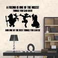 thumbnail image 3 of A Friend Is One Of The Nicest Things You Can Have And One Of The Best Things You Can Be Pooh Quote Vinyl Sticker Wall Art Decoration Decal For Kids Room Home Wall Sticker Decorations Size (30x30 inch), 3 of 3