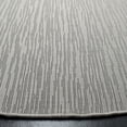 thumbnail image 4 of SAFAVIEH Courtyard Alana Contemporary Indoor/Outdoor Area Rug, 6'7" x 6'7" Round, Light Grey, 4 of 10