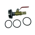 thumbnail image 2 of LOVIVER 2" Replace Parts with Gaskets Water Outlet Adapter Quick Connect Drum Faucet Straight 25mm, 2 of 8