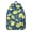 Floral Lemon Pat, variant on Abstract Plaid Pattern School Backpack, Retro Checkered Print Daypack with Colorful Geometric Design for Daily Use