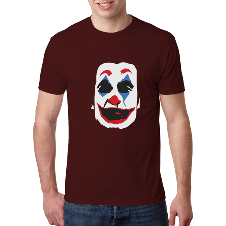 Wild Bobby Joker Clown Face Mens Premium T Shirt Walmart Com Walmart Com