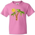 thumbnail image 3 of Inktastic Palm Trees with Cute Smiling Sun Youth T-Shirt, 3 of 5