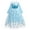 Only Dress, variant on Girls Princess Snow Queen Costume w/Accessories Long Sleeve Halloween Fancy-Dress