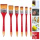 thumbnail image 4 of Pinceles Para Pintura Acrílica, Pinceles Para Pintar, Pinceles Para Pintura Al óleo, Portapinceles Para Pintura Al óleo, Acuarela, Pintura Acrílica OTVIAP Flat Brushes, 4 of 8