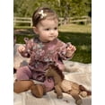 thumbnail image 2 of Modern Moments by Gerber Baby Girl Bubble Romper and Tights Outfit Set, 2-Piece, Sizes 0/3 Months - 24 Months, 2 of 16