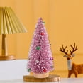 thumbnail image 6 of Christmas Tree Decoration, Mini Christmas Tree, Small Desktop Christmas Tree with Solid Wood Base, Portable Lightweight Festive Holiday Ornament for Home Office Kitchen, 6 of 8