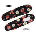 thumbnail image 5 of Yuyamidu Ladybird Car Front Seat Armrest Covers Daisy Car Seat Armrest Decorative Accessories Reusable Auto Armrest Protector Covers for Most Vehicles, 5 of 7