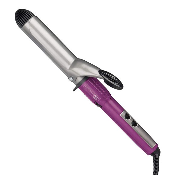 Infiniti CD411NC1-1/4-Inch Professional Curling Iron, Anti-frizz protection, 30 second heat up, Nano technology, Extra-smooth tourmaline ceramic