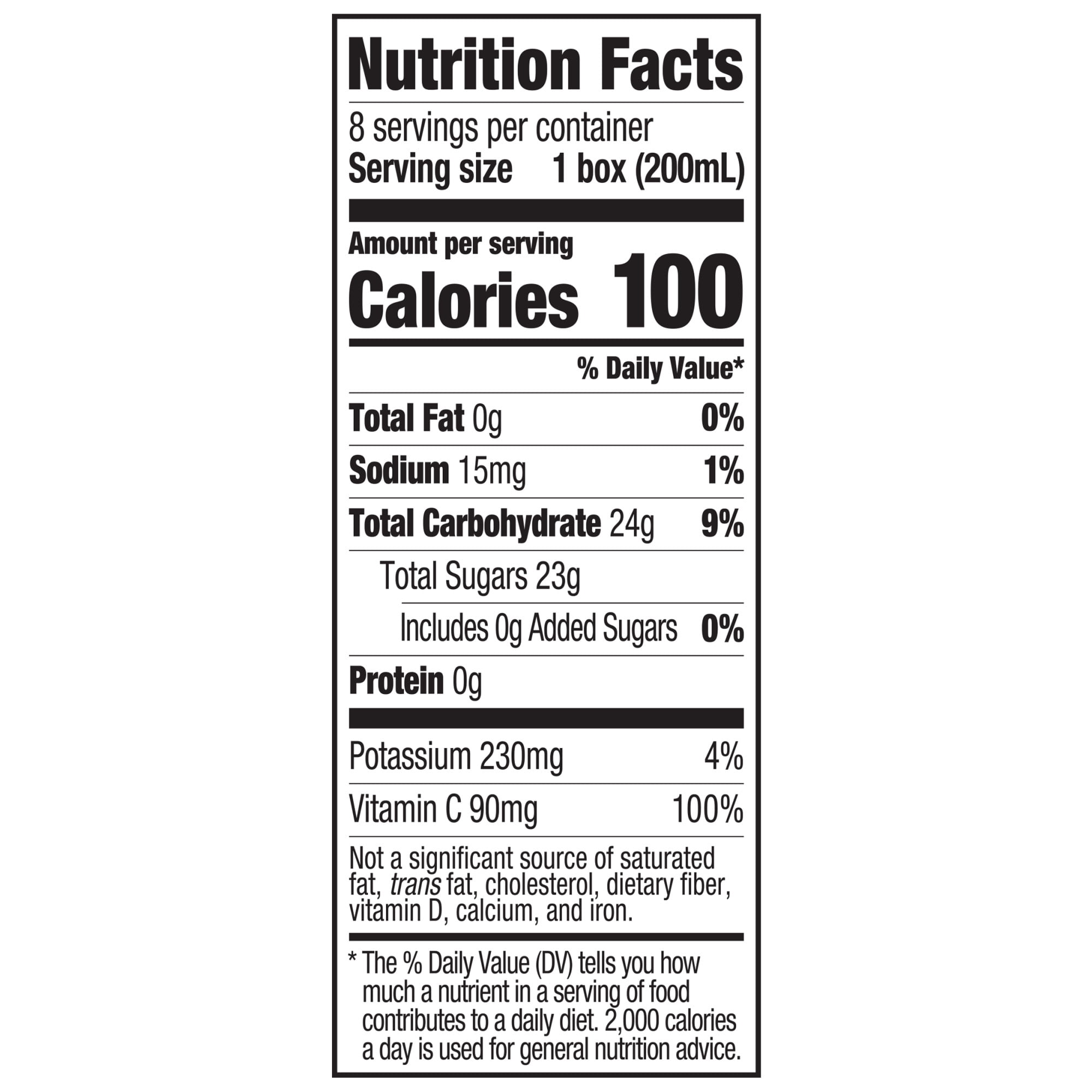 (2 pack) Juicy Juice 100% Juice, Apple Juice, 8 Count, 6.75 fl oz Juice Boxes