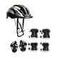 thumbnail image 1 of Conjunto de casco de bicicleta para niños, cómodo y ligero, para patinaje sobre ruedas Negro, 1 of 9