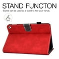 thumbnail image 3 of Dteck Case For Kindle Fire HD 8 10th Gen HD 8 Plus (2020 Released) 8 inch,Magnetic Leather Wallet Card Holder Smart Case Folio Stand Protective Automatic wake/sleep Cover ,Red, 3 of 6