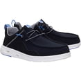 thumbnail image 2 of HEYDUDE Men Wally Hey2O Rib Stretch , Black/Blue, 7, 2 of 6