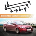 thumbnail image 2 of Unique Bargains 4pcs Front Rear Sway Bar Links Stabilizer?Link Kit for Hyundai Santa Fe for Hyundai Veracruz, 2 of 7