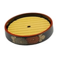 thumbnail image 5 of DOMELAY Japanese Sushi Plate Circular Seafood Dishes Sashimi Board Sushi Food Tray Sushi 27cm, 5 of 9
