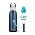 thumbnail image 2 of Brita Filtering Water Bottle with Straw, BPA-Free Water Bottle for Sports, Travel or Hiking, Easy-carry loop, Leak-proof lid, 26 Oz,, 2 of 2