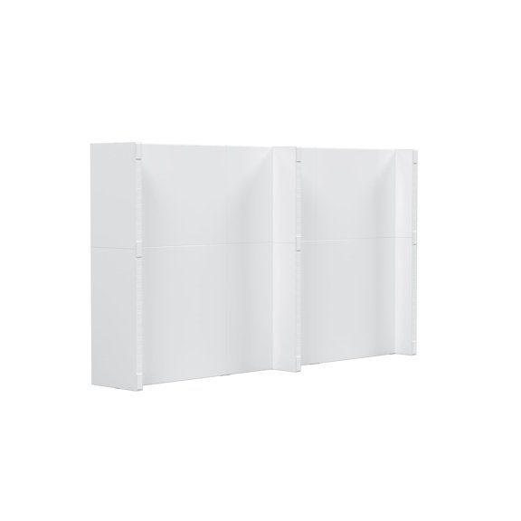 EverPanel Simple Wall Kit, Portable Interlocking Wall Panels, Wall Divider