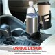 thumbnail image 3 of Portavasos Multifuncional Para Coche, Soporte Para Bebidas De Doble Capa, Estante De Almacenamiento Único Para Vasos De Coche, Soporte Giratorio Para Vasos De Agua Para Coche Kearding VI006132-00, 3 of 7