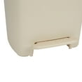 thumbnail image 2 of McKesson Trash Can for Offices, Bathrooms, Kitchens, Step-On Lid - Rectangular, Plastic, Beige - 13 gal, 12 in x 15 in x 26 in, 1 Ct, 2 of 7