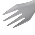 thumbnail image 4 of Tenedor de cuchara Spork súper ligero, durabilidad y resistencia para picnic, al aire libre 3 en 1 Sharpla Camping titanium spork, 4 of 7