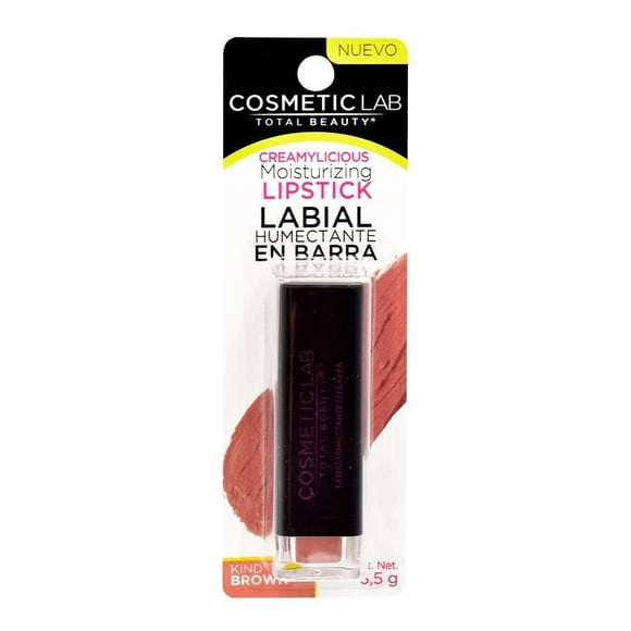 Labial Cosmetic Lab Total Beauty humectante kind brown 3.5 g