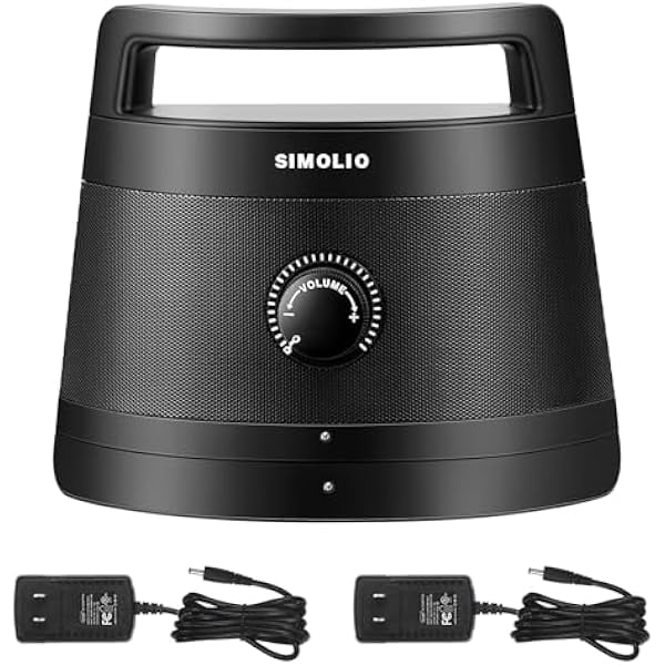 wonima11 Wireless TV Speakers for Seniors Hard of Hearing, 164ft Long Range, 3 EQ Modes, Voice Clarity Boost, Dual TV/Bluetooth Modes, Portable Rechargeable Speakers for TVs with Wired Headset