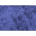 thumbnail image 1 of Ahgly Company Machine Washable Indoor Rectangle Transitional Sapphire Blue Area Rugs, 5' x 8', 1 of 7