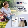 thumbnail image 5 of Seni Reusable Knit Pant Boxer Style 2X-Large, S-2X02-US1, 53, 1 Ct, 5 of 7