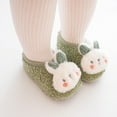 thumbnail image 2 of Chenyee Baby Cute Slipper Socks Toddler Non Slip Sock Shoes Winter Warm Lightweight Floor Infant Walking Shoes, 2 of 3
