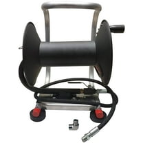 Power Washer Hose Reel Kit for 200 FT of 3/8” Pressure Washer Hose, 4000 PSI