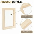 thumbnail image 4 of Uxcell Paper Making Screen with Decorate Sequins Wooden Paper Making 7.9" x 20" Papermaking Frame Kit for DIY Paper Craft Making Cards, Bookmarks, 4 of 7