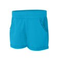 thumbnail image 1 of Hanes Short à Volants pour Filles, TG, Bleu Process, 1 of 2