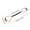 Red, variant on Boxing Speed Training Pull Rope With Handles Portable Exercise Training Expander Yoga Gym Fitness Pulling Rope 8 Word Elastic Exercise Muscle Training Tubing(Red 20 Lb)