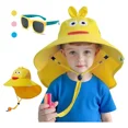 thumbnail image 1 of Sombrero Niño Verano Gorro Y Gafa De Sol Playa Protector, 1 of 4