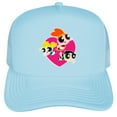 thumbnail image 2 of The Powerpuff Girls Heart Foam Snapback Trucker Hat - Unisex for Men and Women, 2 of 5