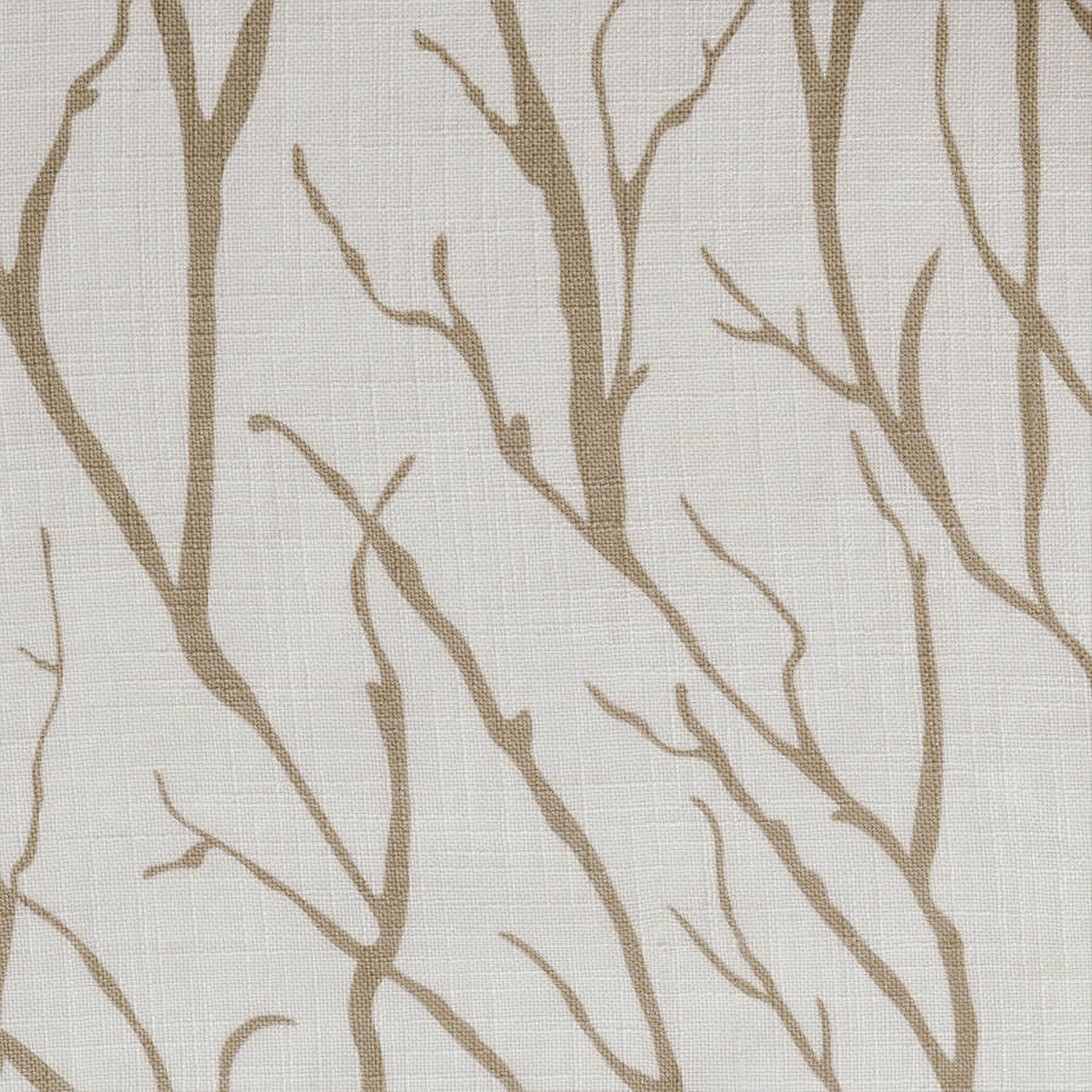 Exclusive Home Oakdale Light Filtering Semi-Sheer Textured Linen Grommet Top Curtain Panel Pair, 54"x96", Taupe