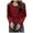 Red, variant on TJAZFJPA Womens Jackets Casual Women's Double Knit Sweater Trendy Fall Winter Style Cardigan in Small Boucle Design Winter Jackets for Women Womens Fall Jackets
