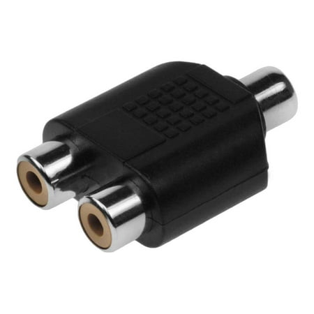 SF Cable 1 RCA Female to 2 RCA Female Adapter