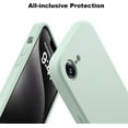 thumbnail image 4 of KOMI Compatible with iPhone 16e Case, Liquid Silicone Upgrade [Camera Protection] [Soft Anti-Scratch Microfiber Lining] Shockproof Phone Case for iPhone 16e 6.1 inch - Khaki, 4 of 9