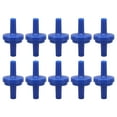 thumbnail image 3 of Water Stop Check Valves, Wear Resistant  Check Valve Strong Chemical Stability Barb Shape  For Air Intake Feed 4mm Blue,7mm Transparent,5mm Transparent, 3 of 8