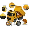 thumbnail image 4 of Remote Control Truck, 1/20 Scale 6 Channel 2.4ghz Rc Dump Truck Construction Vehicle Toy, 4 of 5